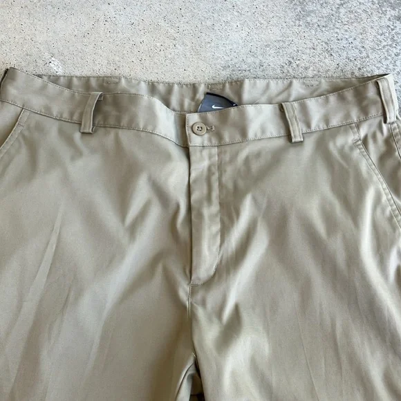 Nike Golf Khaki Performance Athletic Pants, 34X32 - Picture 3 of 9